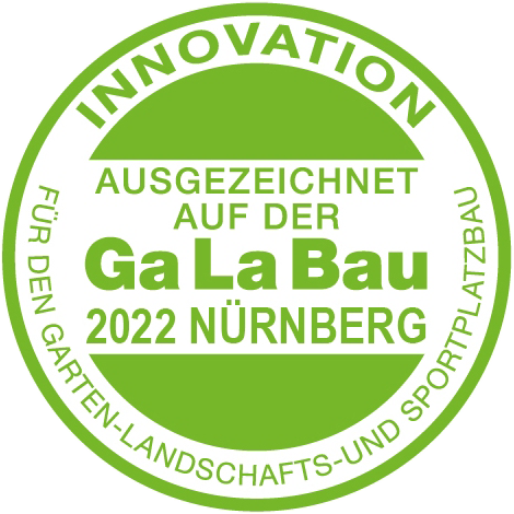 Rollrasenleger Innovation ausgezeichnet auf der GaLaBau 2022 Nürnberg